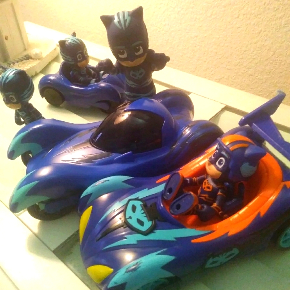 Just play talking P'J mask car bundle